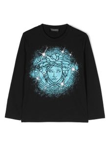 Versace Kids t-shirt à imprimé Medusa Head - Noir