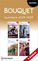 Bouquet e-bundel nummers 4529 - 4532 - Dani Collins, Melanie Milburne, Jackie Ashenden, Amanda Cinelli - ebook - thumbnail