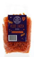 Rode linzen pasta glutenvrij bio