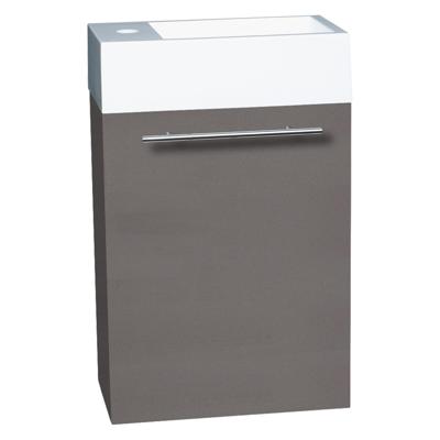 Differnz Force toiletmeubel rechts 40cm antraciet