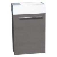 Differnz Force toiletmeubel rechts 40cm antraciet