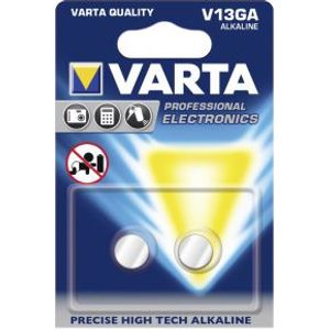 Varta 2x V13GA Wegwerpbatterij LR44 Alkaline