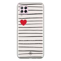Huawei P40 Lite siliconen hoesje - Heart queen