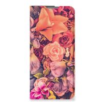 OPPO Find X5 Pro Smart Cover Bosje Bloemen - thumbnail