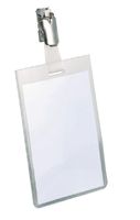 Badge Durable 8002 met clip staand gesloten 90x60mm - thumbnail