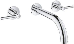 Grohe Atrio Wastafelmengkraan 3-gats 18 cm Chroom