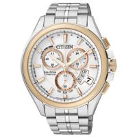 Citizen Eco-Drive Men's Stainless Steel Chronograph Watch BY0054-57A
