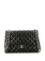 CHANEL Pre-Owned sac porté épaule Jumbo Timeless - Noir - thumbnail