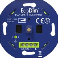 Led Dimmer Multicontrol Universeel 0-250W - Fase Afsnijding (RC)