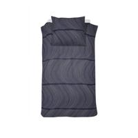 Damai Ocean Dekbedovertrek - 1-persoons (140x200/220 Cm + 1 Sloop) - Katoen Satijn - Indigo