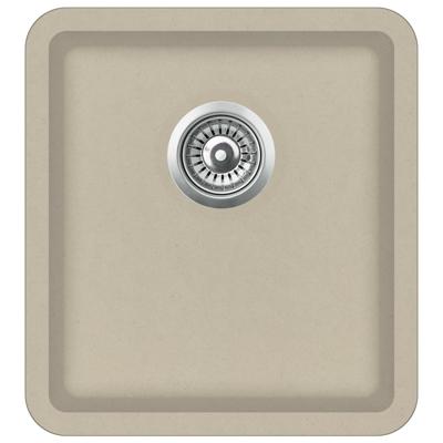 vidaXL Gootsteen enkele bak graniet beige vidaXL Gootsteen enkele bak graniet beige