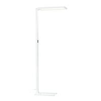 SLV Worklight Staande lamp, led-binnenverlichting, kantoorverlichting, thuiskantoorlamp, leeslamp, 4000 K, 79 W, 7600 lm, wit