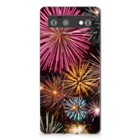 Google Pixel 6 Silicone Back Cover Vuurwerk