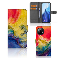 Hoesje Xiaomi Mi 11 Watercolor Dark - thumbnail