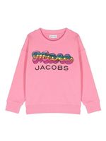 Marc Jacobs Kids sweat à logo brodé - Rose