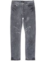 Purple Brand jean slim P005 à effet délavé - Gris