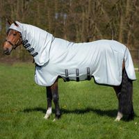 Rambo Sweet itch hoody pony grijs maat:145 - thumbnail