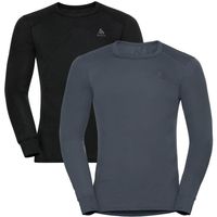 Odlo Active Warm Eco 2P Longsleeve Crew Neck Heren - thumbnail