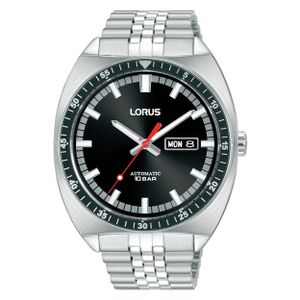 Lorus RL439BX9 Horloge Automaat staal zilverkleurig-zwart 43 mm