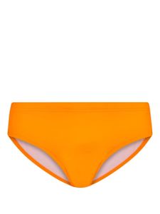 DSQUARED2 slip de bain à logo Icon imprimé - Orange