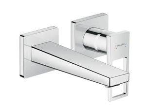 Hansgrohe Metropol inbouw wastafelkraan waterbesparend met uitloop 16.5cm chroom