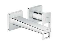 Hansgrohe Metropol inbouw wastafelkraan waterbesparend met uitloop 16.5cm chroom - thumbnail