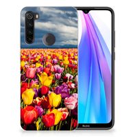 Xiaomi Redmi Note 8T TPU Case Tulpen - thumbnail