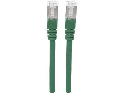 Intellinet 740968 RJ45 Netwerk Aansluitkabel CAT 6A S/FTP 5.00 m Groen Folie afscherming, Afscherming gevlochten, Afgeschermd, Geschikt voor HDMI, Halogeenvrij Intellinet 740968 RJ45 Netwerk Aansluitkabel CAT 6A S/FTP 5.00 m Groen Folie afscherming, Afscherming gevlochten, Afgeschermd, Geschikt voor HDMI, Halogeenvrij