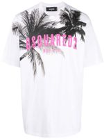 DSQUARED2 t-shirt à imprimé graphique - Blanc - thumbnail