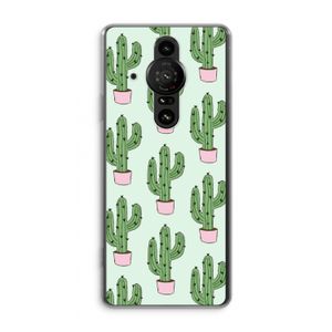 Cactus Lover: Sony Xperia Pro-I Transparant Hoesje