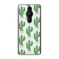 Cactus Lover: Sony Xperia Pro-I Transparant Hoesje - thumbnail