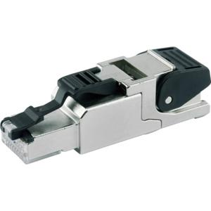 Telegärtner RJ45-stekker CAT 6A afgeschermd J00026A2001 Stekker, recht Aantal polen (sensoren) 8P8C Metaal 1 stuk(s)