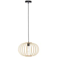 Brilliant Houten hanglamp Enca Ø 40cm 92860/09