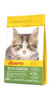 JOSERA Kitten grainvrij (1 x 400 g) | graanvrij kattenvoer met zalmolie | super premium droogvoer voor groeiende katten | 1 stuk verpakt