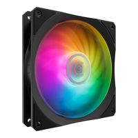 Cooler Master Mobius 140P ARGB Computer behuizing Ventilator 14 cm Zwart 1 stuk(s) - thumbnail