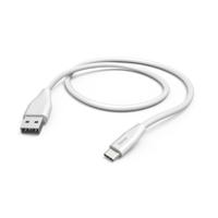 Hama 00125101 oplaadkabel USB-A - USB-C, 1,5 m, wit