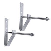 Pro+ Bandenhouderset Muurbevestiging - 2 Stuks