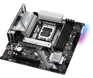 ASRock B760M PRO RS/D4 Moederbord Socket Intel 1700 Vormfactor Micro-ATX Moederbord chipset Intel® B760