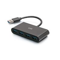 C2G 4-Port USB-A 3.0 Hub - SuperSpeed USB 5Gbps