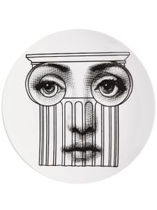 Fornasetti assiette décorative Tema e Variazioni n.278 (26 cm) - Blanc