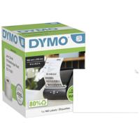 DYMO Rol met etiketten 102 x 210 mm Wit 140 stuk(s) Permanent hechtend 2166659 Verzendetiketten - thumbnail