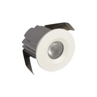 Inbouw Led-Spot Bellezza Bagno Simon IP44 3000 Kelvin 4,2x3,6x3,6 cm XPE Mat Wit - thumbnail