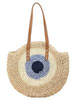 Tas Ibiza Beige Blauw - thumbnail