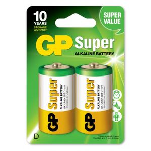 GP Batteries Super Alkaline 5501 huishoudelijke batterij Wegwerpbatterij LR20