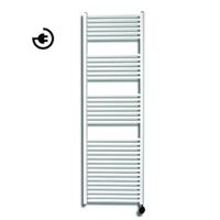 Radiator Sanicare Snode Met Wifi 172 x 45 cm Wit Met Thermostaat Chroom Sanicare