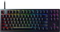 Razer Huntsman Tournament Edition (Red Switch) - Gaming-toetsenbord zonder numeriek toetsenblok (Lineaire optische schakelaars, Doubleshot PBT-toetsenborden) QWERTY US-indeling | Zwart