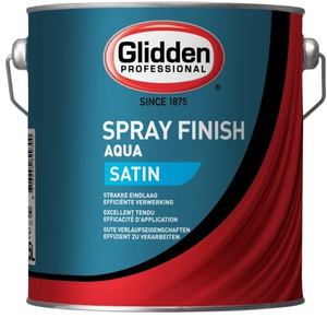 glidden aqua spray finish satin kleur 2.5 ltr