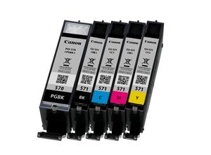 Canon CLI-571M inktcartridge 1 stuk(s) Origineel Normaal rendement Magenta