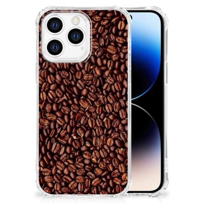 iPhone 14 Pro Beschermhoes Koffiebonen iPhone 14 Pro Beschermhoes Koffiebonen