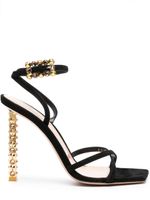 Gianvito Rossi sandales Wonder 105 mm - Noir